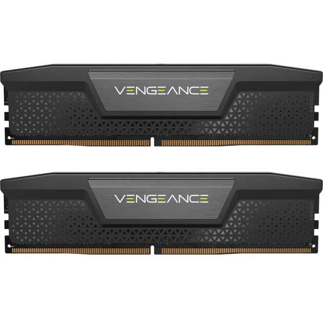 Модуль пам'яті для комп'ютера DDR5 32GB (2x16GB) 7000 MHz Vengeance Black Corsair (CMK32GX5M2B7000C40) - изображение 1
