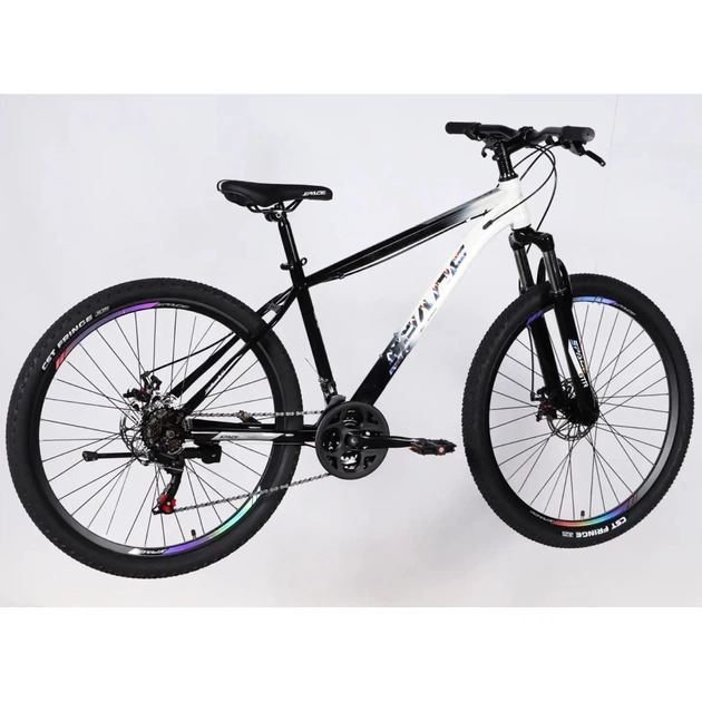 Велосипед Space 29" MARS DD FR рама-18" ST 2026 чорний з білим (OPS-SP-29-160) - picture 3