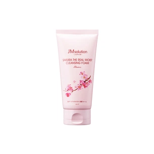 Пінка для вмивання JMsolution Sakura The Real Moist Cleansing Foam 120 мл (8809505547216) зображення 1