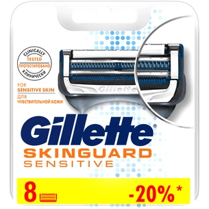 Змінні касети Gillette SKINGUARD Sens 8шт (7702018488384) зображення 1