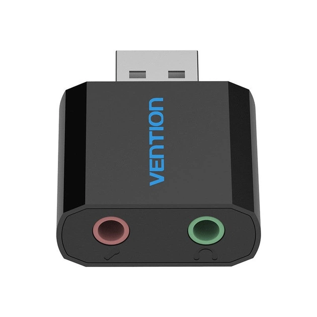 Звукова плата Vention Audio USB 2х3,5mm jack Metal (VAB-S17-B) - picture 4