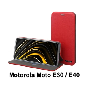Чохол до мобільного телефона BeCover Exclusive Motorola Moto E30 / E40 Burgundy Red (707906) зображення 1