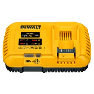 Зарядний пристрій для акумуляторів інструменту DeWALT 18 В, 54 В,12 A, 1 кг (DCB117) зображення 1