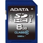 Карта пам'яті ADATA 8GB SDHC class 10 UHS-1 (ASDH8GUICL10-R) - зменшене зображення 1