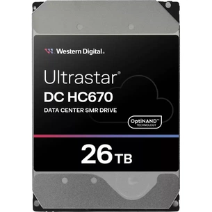 Жорсткий диск 3.5" 26TB Ultrastar DC HC670 WD (0F61452 / WSH722626ALN607) зображення 1
