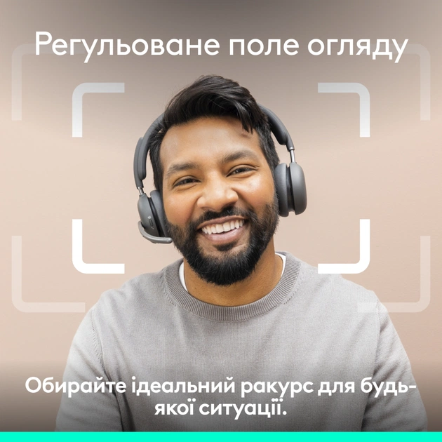 Веб-камера Logitech Brio 4K Ultra HD Graphite (960-001718) - зображення 3