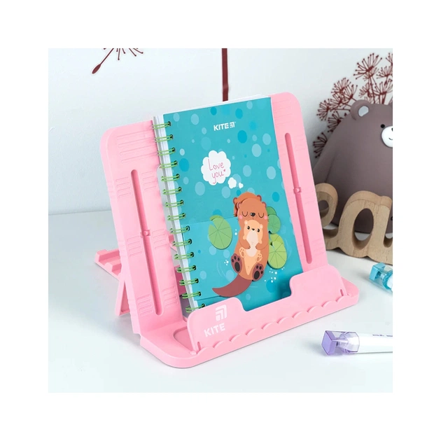 Підставка для книг Kite пластикова, рожева (K25-330-4) - picture 4
