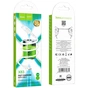 Дата кабель USB 2.0 AM to Lightning 1.0m 2.4A X83 white HOCO (6931474770875) - уменьшенное изображение 2