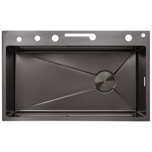 Мийка кухонна Kroner SchwarzeSET7546ARTHM (CV033375) зображення 1