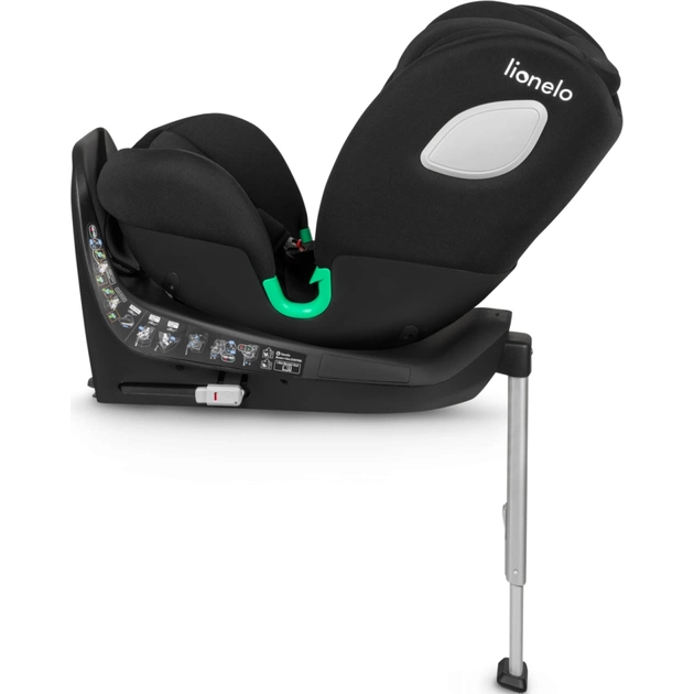 Автокрісло Lionelo Braam i-Size Black Carbon, чорно-сіре (LO-BRAAM I-SIZE BLACK CARBON) - зображення 5