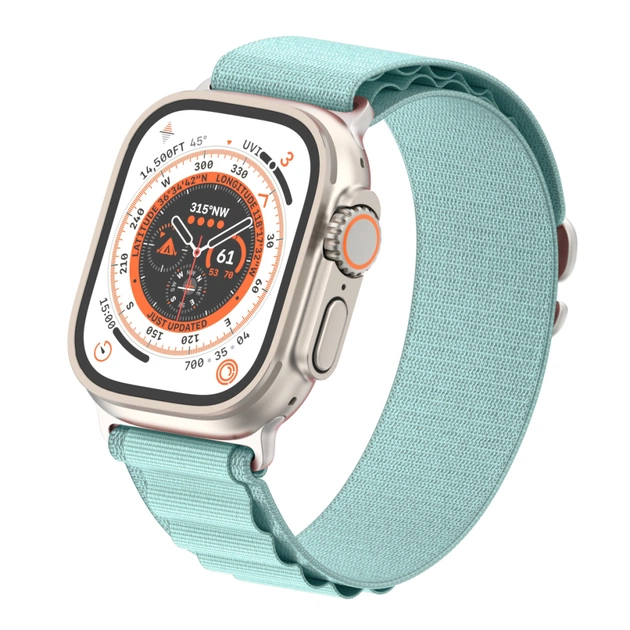 Ремінець до смарт-годинника Armorstandart Alpina Band для Apple Watch 49/46/45/44/42 (Series 1-3) Light Blue (ARM81049) - picture 4