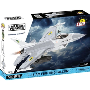 Конструктор Cobi Літак F-16C Fighting Falcon (UA), 500 деталей (COBI-5893) зображення 1
