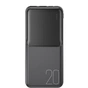 Універсальна мобільна батарея XO PR252 20000mAh Black (PR252.black) - зменшене зображення 1