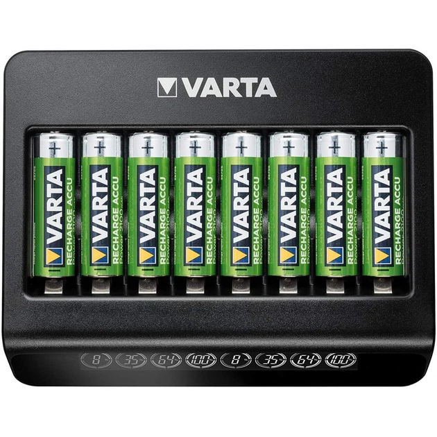 Зарядний пристрій для акумуляторів Varta LCD MULTI CHARGER PLUS (57681101401) - зображення 1