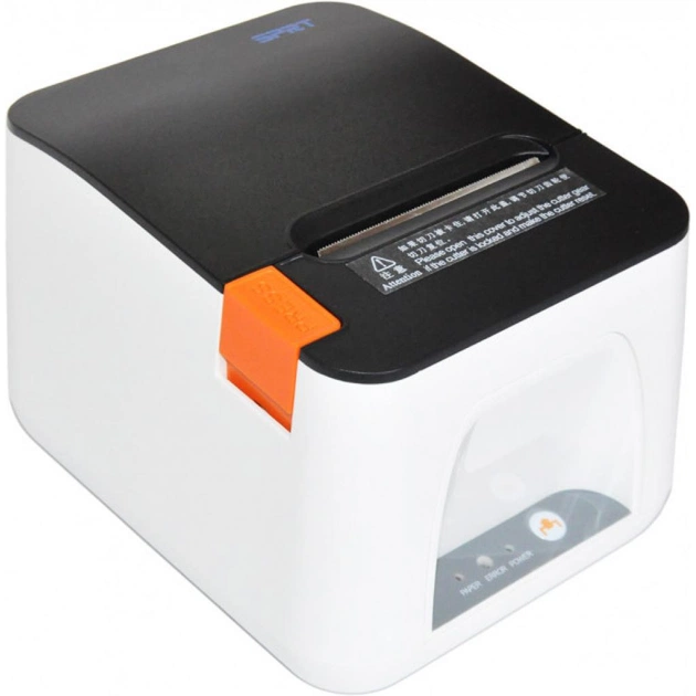 Принтер чеків SPRT SP-POS890E USB, Ethernet, dispenser, White (SP-POS890E) - picture 1