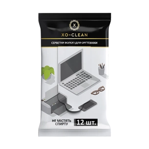 Серветки XoKo for technique 12 шт (XO-Clean-12) зображення 1