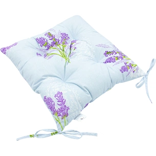 Подушка на стілець MirSon Бязь 17-0130 Lavender sea 40х40 см (2200006185420) зображення 1