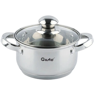 Каструля Gusto GT-1500-24 Nuovo 24 см, 6,1 л (85175) зображення 1