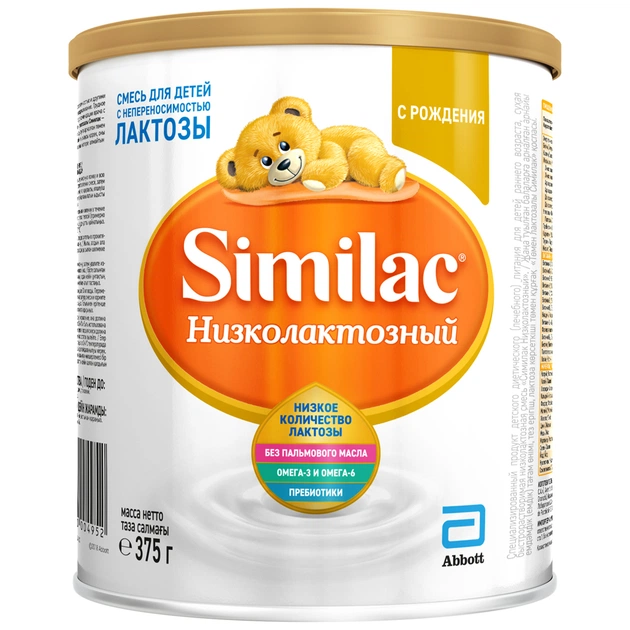 Дитяча суміш Similac Низьколактозна 375 г (8427030004952) - изображение 1