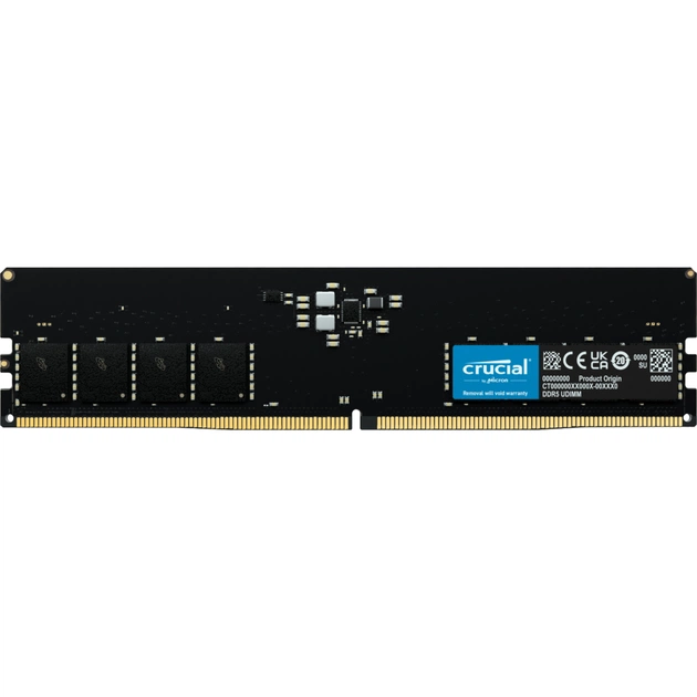 Модуль памяти для компьютера DDR5 16GB 5600 MHz Micron (CT16G56C46U5) - изображение 1