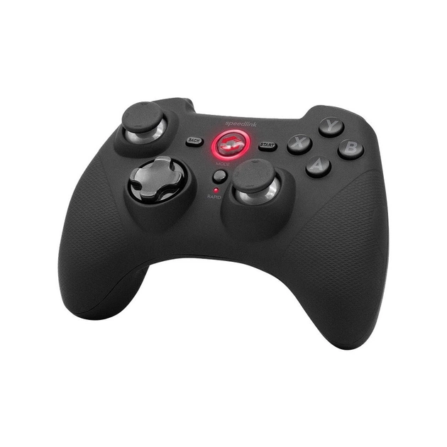 Геймпад Speedlink RAIT Wireless for PC/PS3/Switch/OLED Rubber-Black (SL-650110-BK) - изображение 1