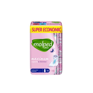 Гігієнічні прокладки Molped Ultra Night 6 крапель 16 шт. (8690536829118) зображення 1