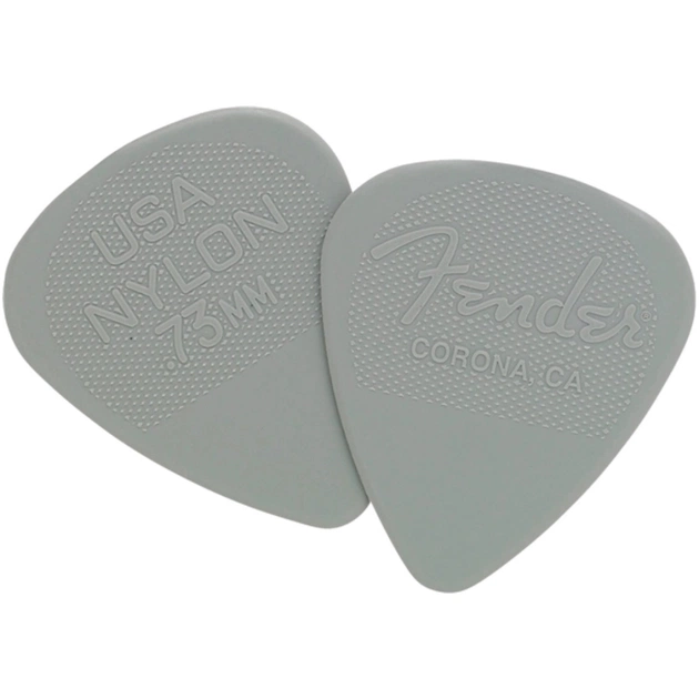 Медіатор Fender 351 Shape Nylon Picks 0.73 12 Pack Gray (240959) - зображення 1