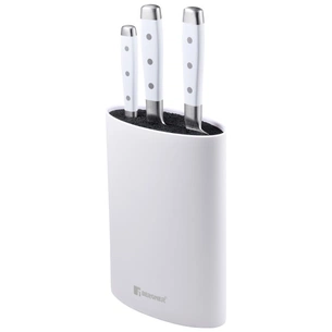 Набір ножів Bergner Naturally з підставкою, 4 предмети (BG-41051-WH) зображення 1