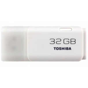USB флеш накопичувач Toshiba 32GB Hayabusa White USB 2.0 (THN-U202W0320E4) зображення 1