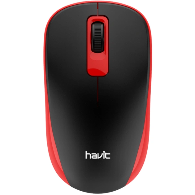 Мишка Havit HV-MS626GT Wireless Black-Red (6939119005740) - зображення 1