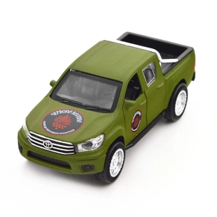 Машина TechnoDrive серії Шеврони Героїв - Toyota Hilux - Червона калина (KM6119) picture 1