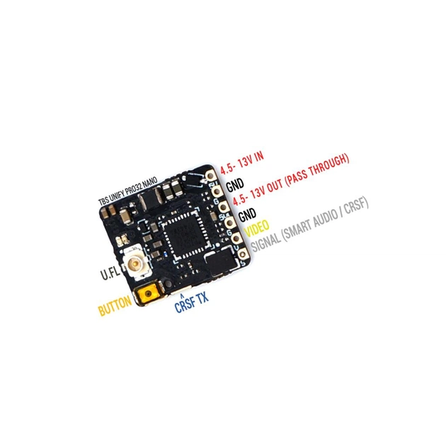 Відеопередавач (VTX) TBS Unify Nano custom 16CH 50mW упаковка 100шт (UNIFYNANOBOX) - зображення 5