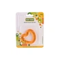 Прорізувач Baby Team з гелем (4005_помаранчеве сердечко) - зменшене зображення 2