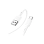 Дата кабель USB 2.0 AM to USB-C 1.0m 3A X83 white HOCO (6931474770912) - уменьшенное изображение 3