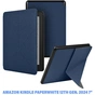 Чохол до електронної книги BeCover Ultra Slim Origami Amazon Kindle Paperwhite 12th Gen. 2024 7"/Colorsoft (2024) Deep Blue (712838) - зменшене зображення 1