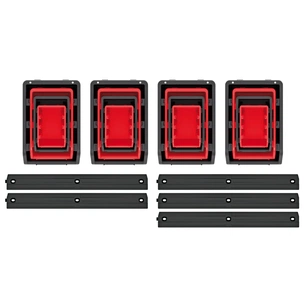 Ящик для інструментів Kistenberg набір ємностей з підвісною штангою, 580*235*130, KST16 (KST16) зображення 1