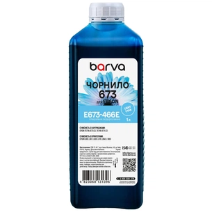 Чорнило Barva Epson 673 1 л, special, light cyan (E673-466e) зображення 1