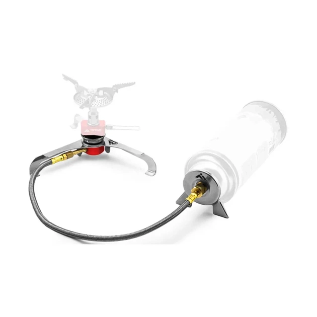 Адаптер для пальника Terra Incognita Adapter Tube з цангового балона на різьбу, зі шлангом (4823081506577) - picture 3