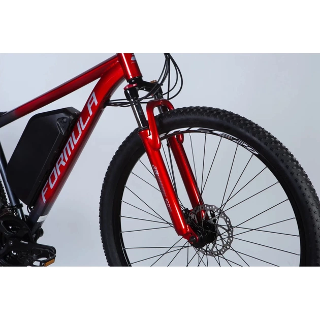 Електровелосипед Formula 29" eF-1 DD CS рама-21" 48B 12.5А*г 500Вт 2026 червоно-сріблястий (ELB-FR-29-253) - picture 2