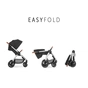 Коляска Hauck Uptown Melange Black (14827-3) - зменшене зображення 5