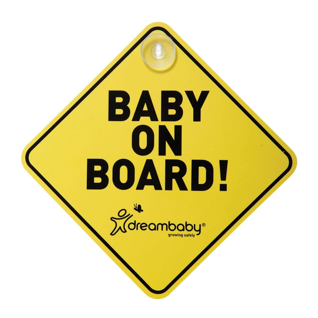 Аксесуар для автокрісла DreamBaby BABY ON BOARD знак (F211) - зображення 1