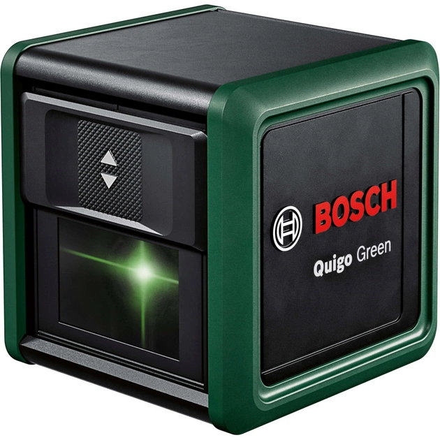 Лазерний нівелір Bosch Quigo Green, до 12м, 0.6мм/м, 1.098кг (0.603.663.C04) - picture 1