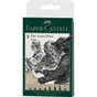 Лайнер Faber-Castell набір капілярних ручок PITT ARTIST PEN кол. чорний 8 шт (XXS, S, F, M, 1,5, C, B, FH) (32112) - зменшене зображення 1