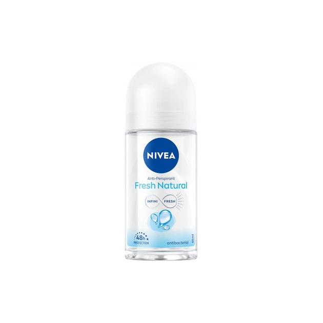 Антиперспирант Nivea Fresh Natural Натуральная свежесть шариковый 50 мл (42246978/4006000062150) - изображение 1