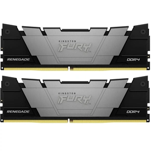 Модуль пам'яті для комп'ютера DDR4 64GB (2x32GB) 3200 MHz Fury Renegade Black Kingston Fury (ex.HyperX) (KF432C16RB2K2/64) зображення 1