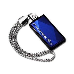 USB флеш накопичувач Silicon Power 16Gb Touch 810 blue (SP016GBUF2810V1B) зображення 1