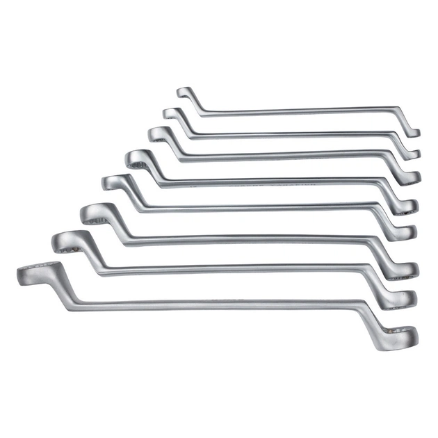 Ключ Sigma набір накидних 8шт 6-22мм CrV satine (6010051) - picture 3