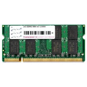 Модуль пам'яті для ноутбука SoDIMM DDR2 2GB 800 MHz Transcend (TS256MSQ64V8U) зображення 1
