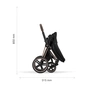 Шасі для коляски Cybex Priam New Generation з каркасом Rosegold (521002337) - зменшене зображення 6