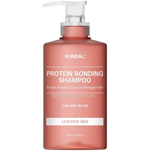 Шампунь Kundal Protein Bonding Shampoo Leather Iris 500 мл (8809809429010) зображення 1